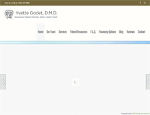 Tablet Screenshot of drgodet.com